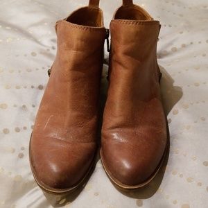 Lucky Brand Leather Booties